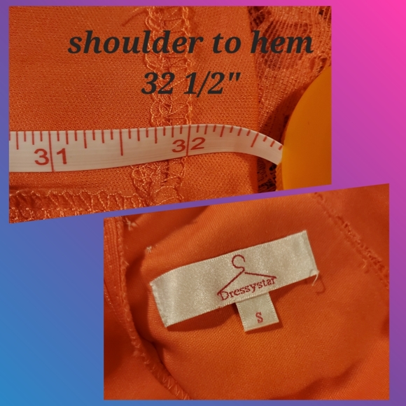 Lace Floral High-Low Dress - Picture 14 of 17